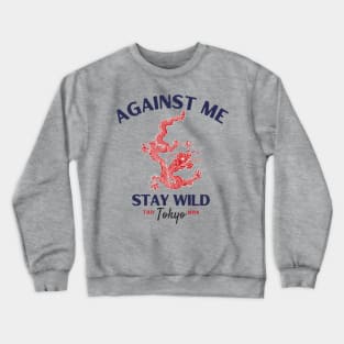 against me red dragon Crewneck Sweatshirt